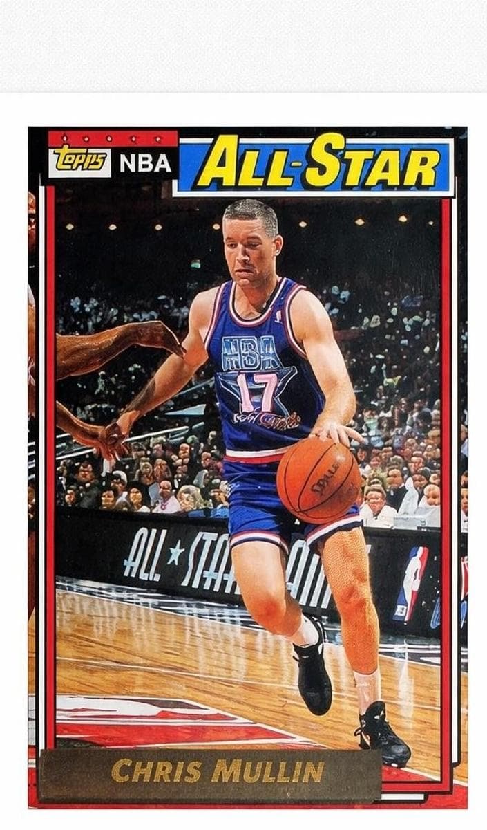 Chris Mullin 1992 topps