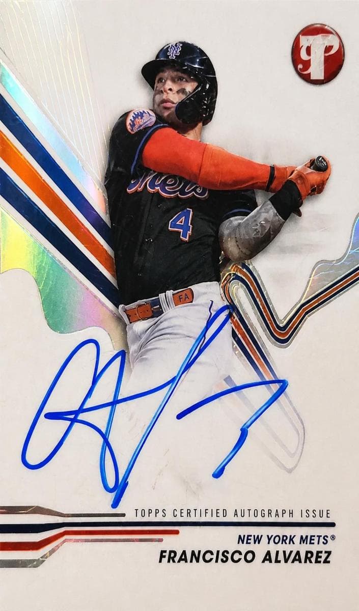 Francisco Alvarez 2024 topps Topps Pristine