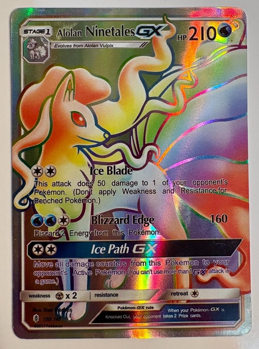 Alolan Ninetales-GX #150