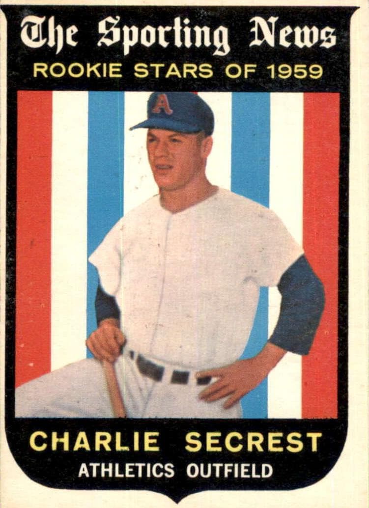 Charlie Secrest 1959 topps Topps