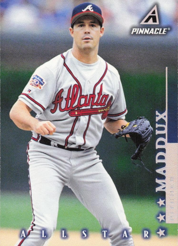 Greg Maddux 1998 unknown Pinnacle