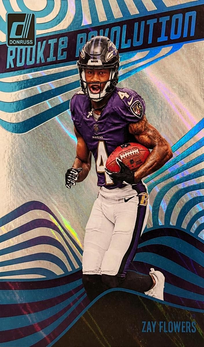 Zay Flowers 2023 panini Panini Donruss