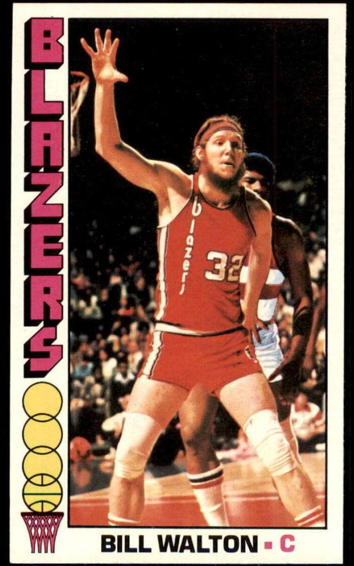 Bill Walton 1976 topps