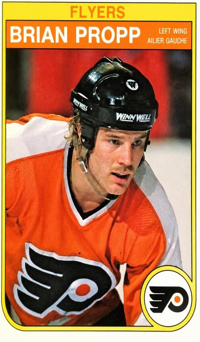 Brian Propp 1982 topps O-Pee-Chee