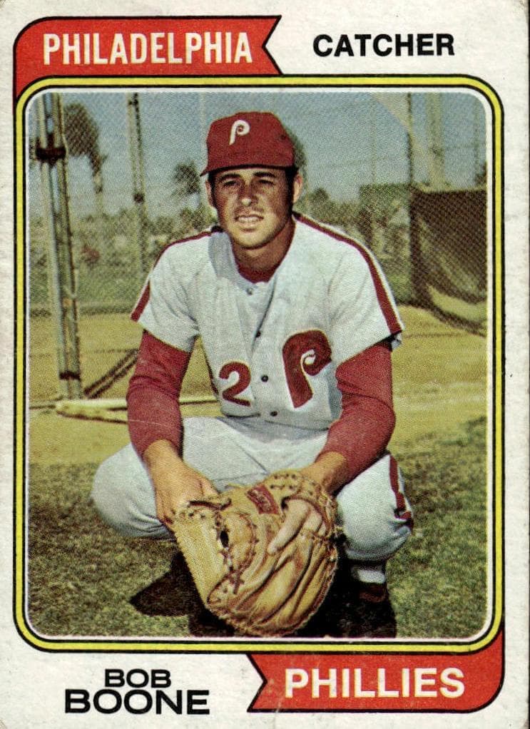 Bob Boone 1974 topps Topps