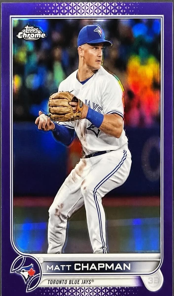 Matt Chapman 2022 topps Topps Chrome Update
