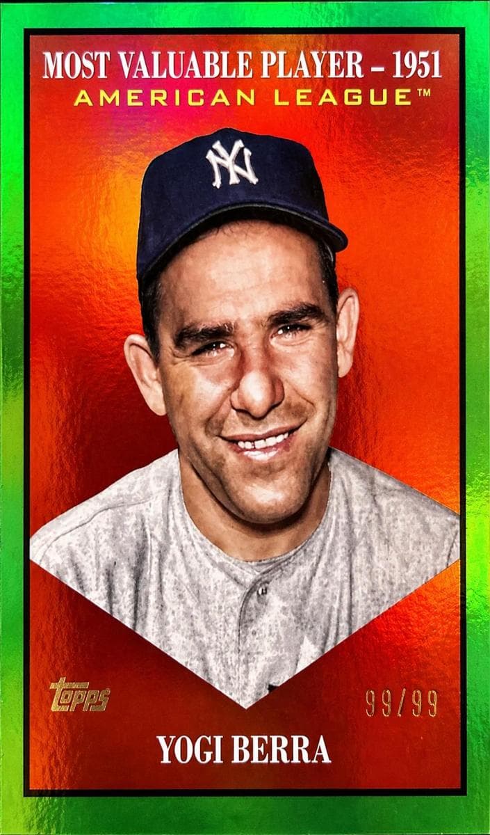 Yogi Berra 2025 topps Topps Update