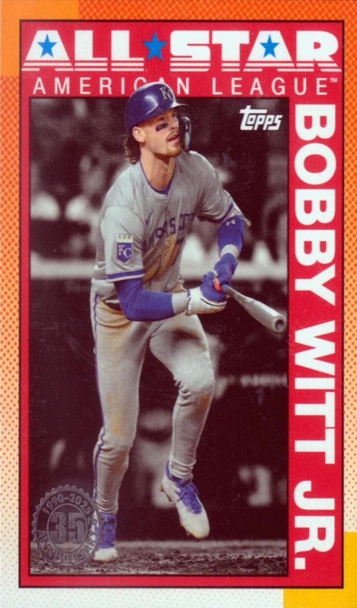 Bobby Witt Jr. 2025 topps Topps