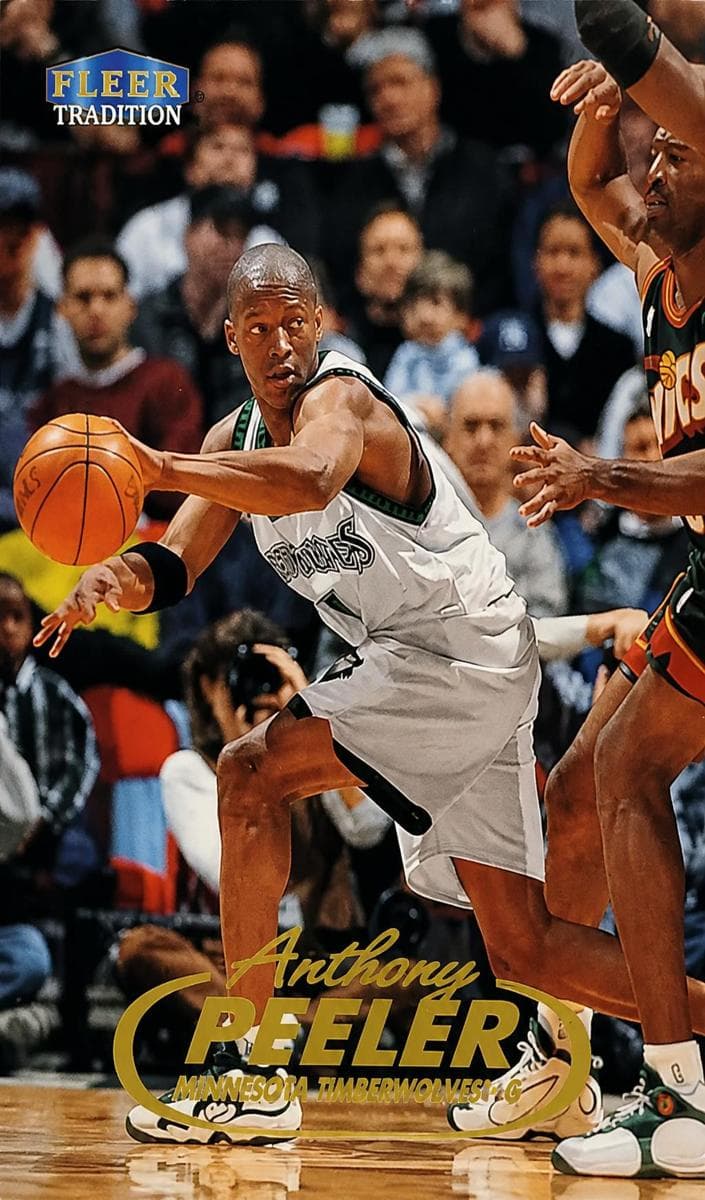 Anthony Peeler 1998 fleer Fleer Tradition