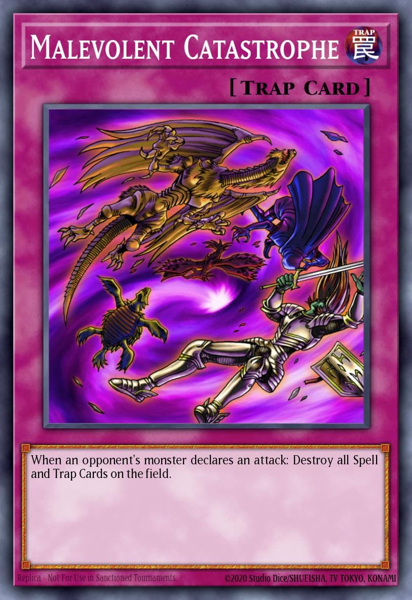 Malevolent Catastrophe 2014 Yu-Gi-Oh! Structure Deck: Cyber Dragon Revolution