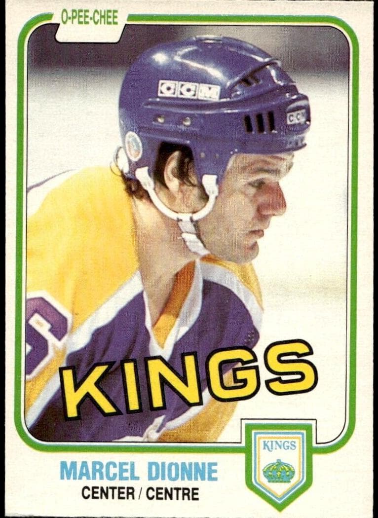 Marcel Dionne 1981 topps O-Pee-Chee