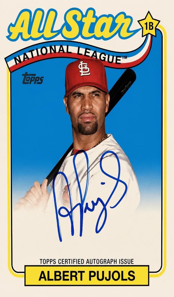 Albert Pujols 2024 topps Topps Update