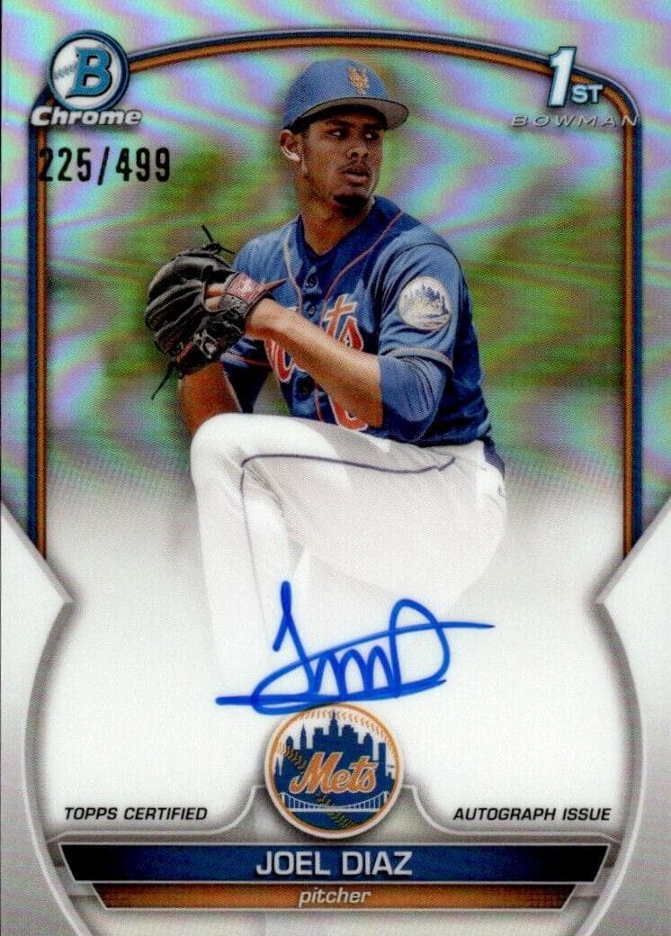 Joel Diaz trading card