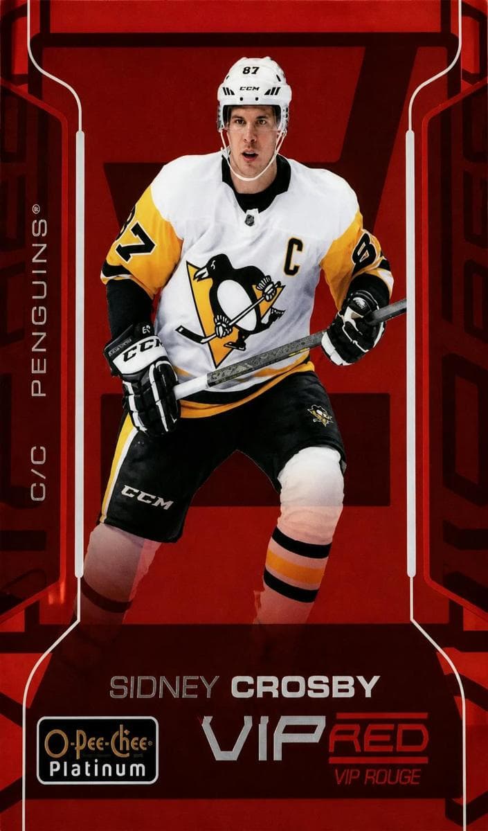 Sidney Crosby 2020 topps O-Pee-Chee Platinum