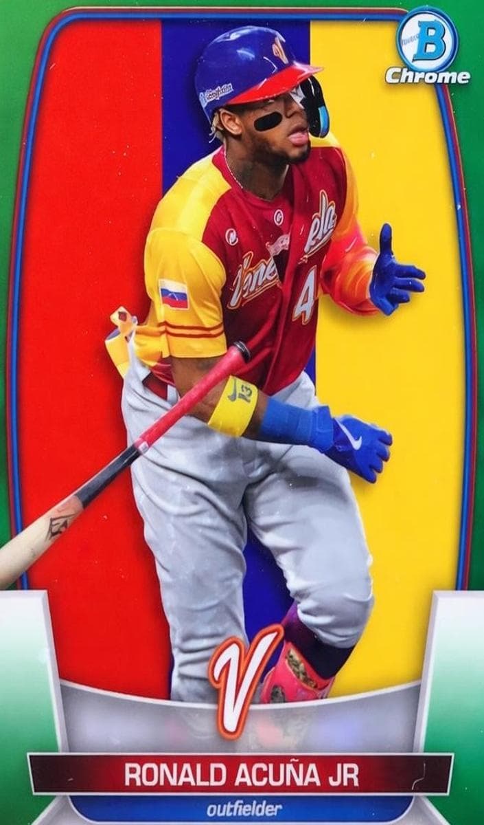 Ronald Acuña Jr 2023 bowman Bowman Chrome