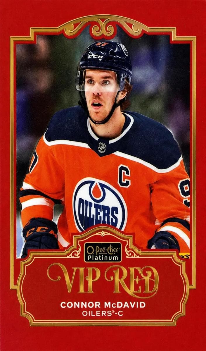 Connor McDavid 2019 topps O-Pee-Chee Platinum