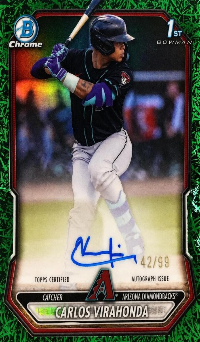 Carlos Virahonda trading card