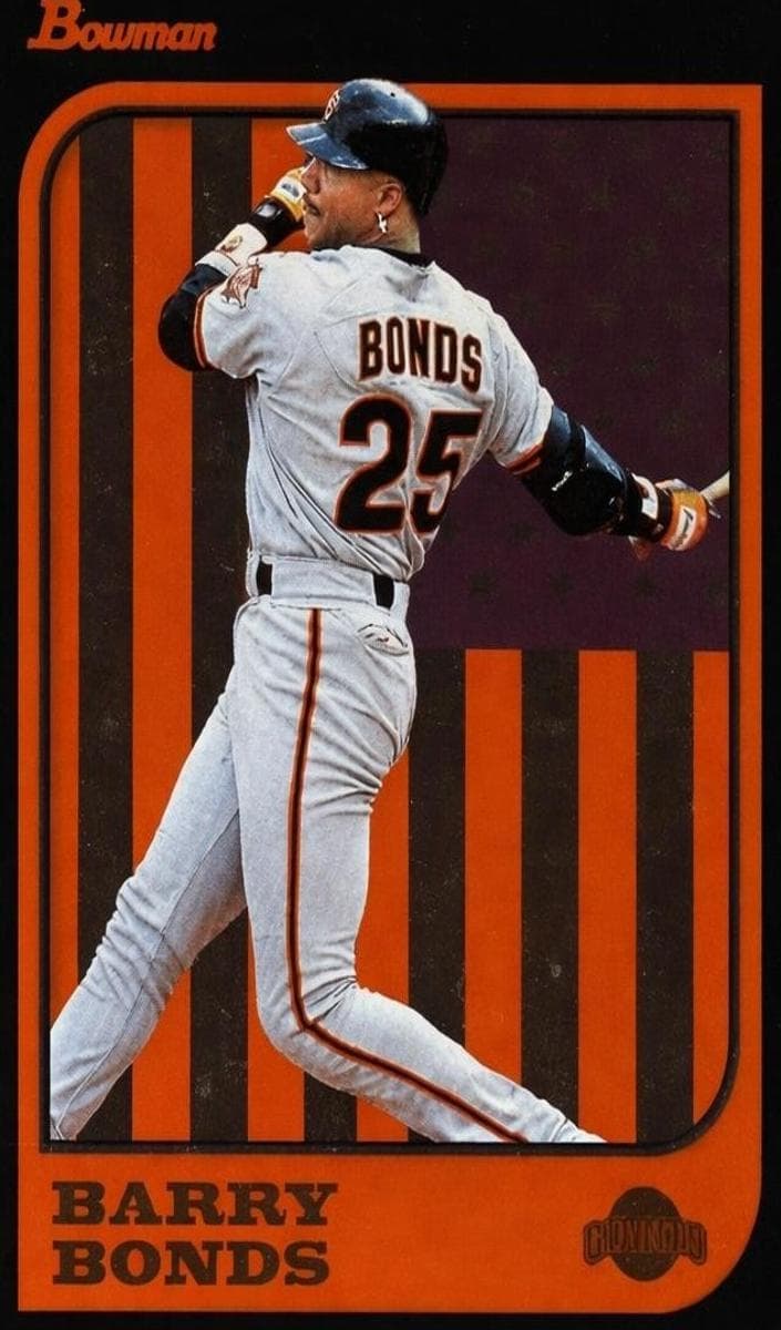Barry Bonds 1997 bowman