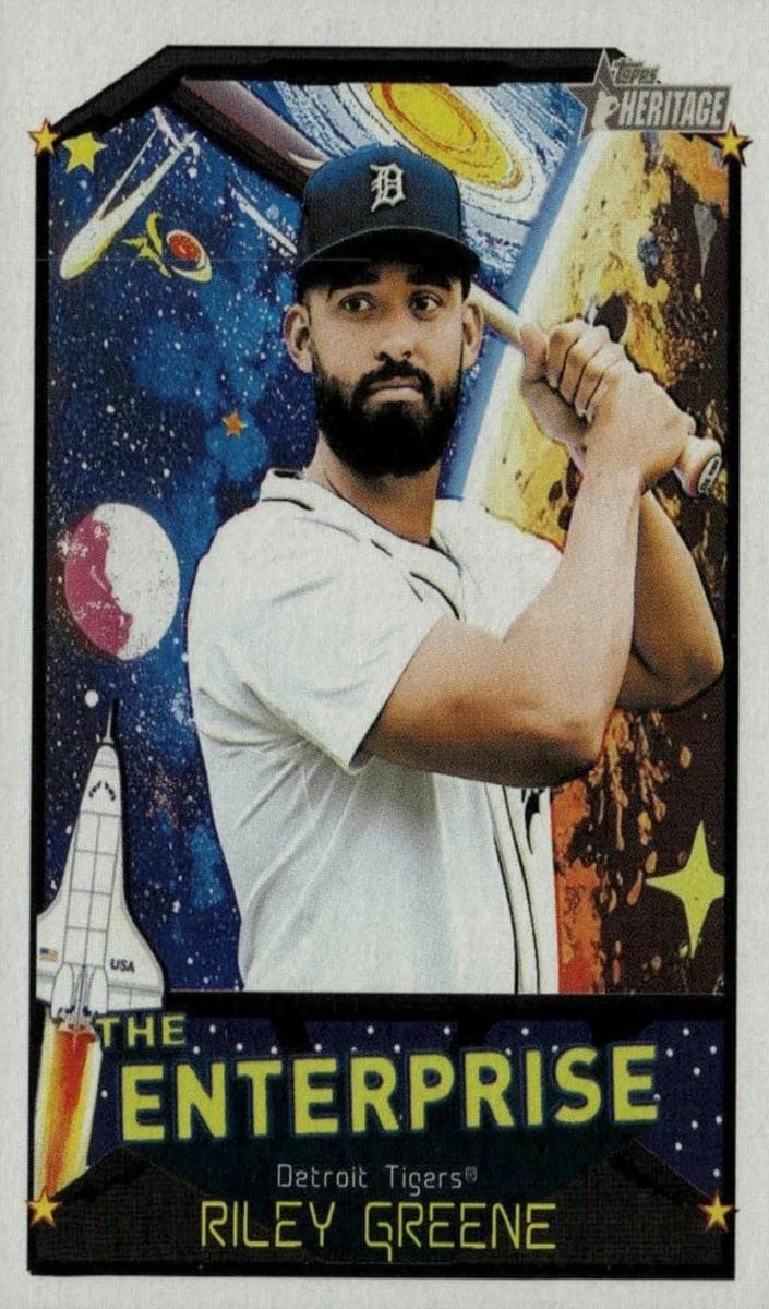 Riley Greene 2026 topps Topps Heritage