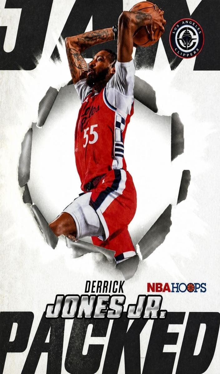 Derrick Jones Jr. 2025 panini NBA Hoops