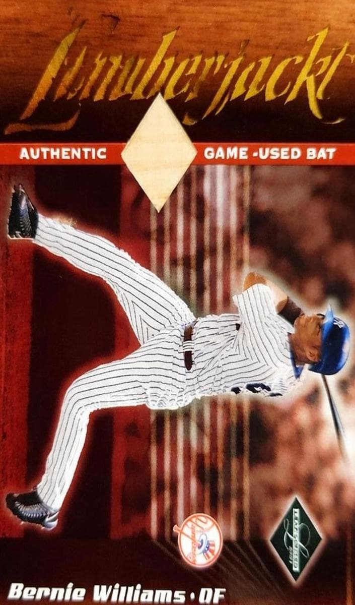 Bernie Williams 2001 leaf Leaf Limited