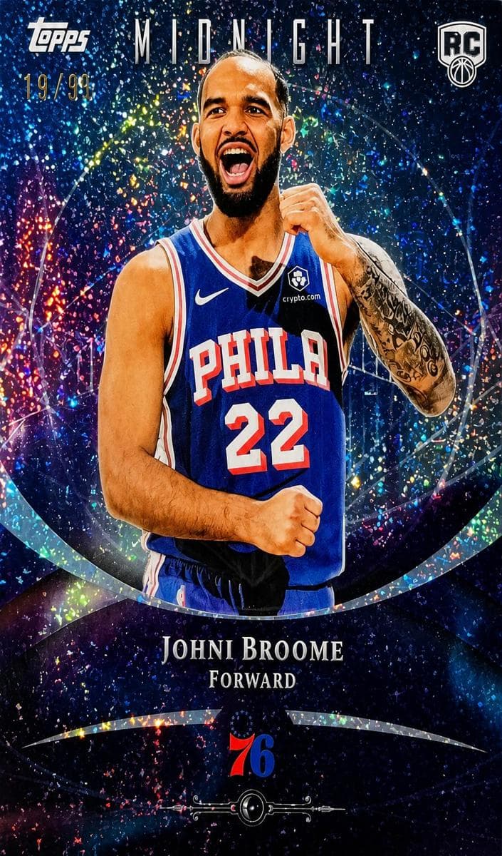 Johni Broome 2025 topps Topps Midnight