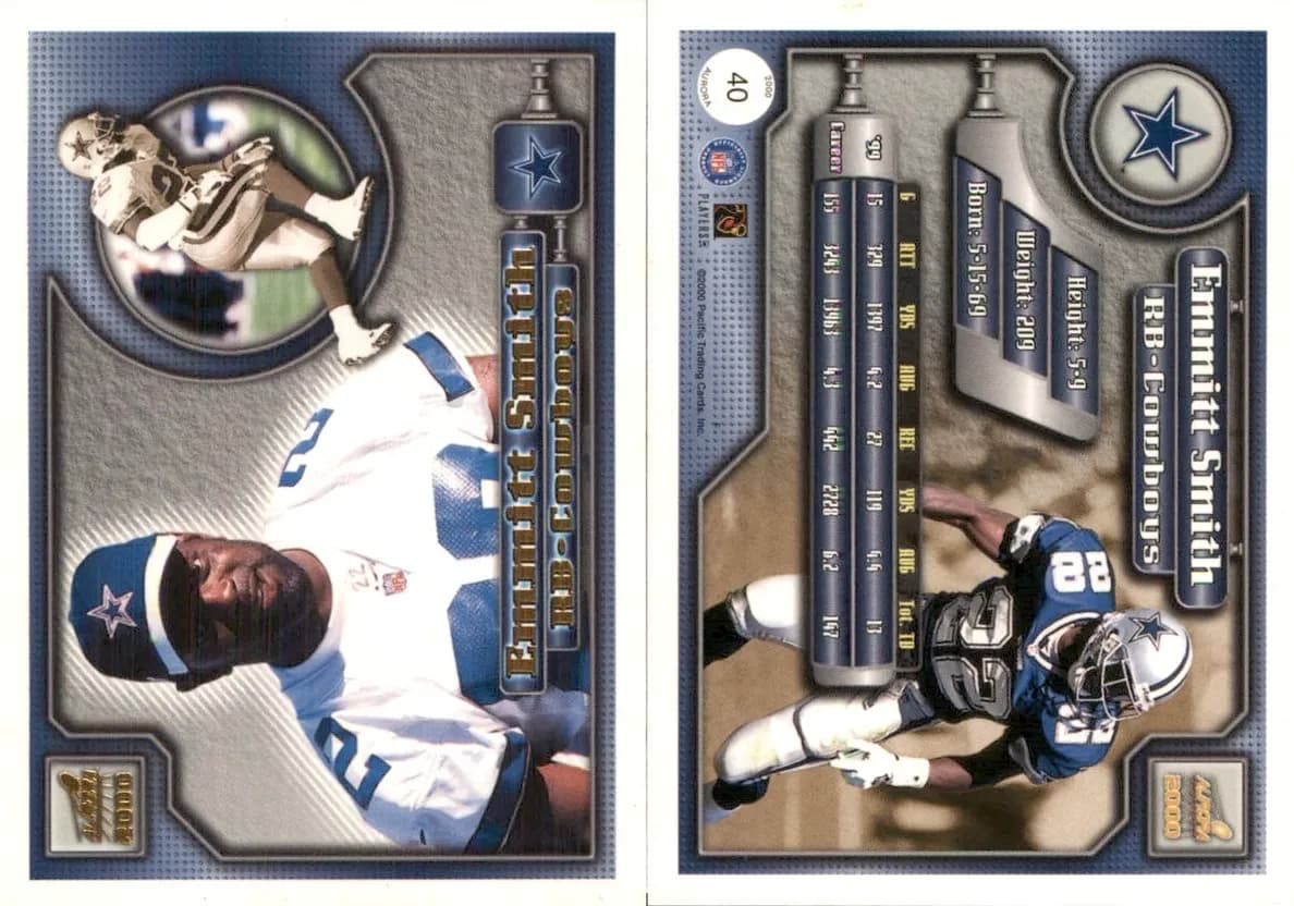 Emmitt Smith 2000 unknown