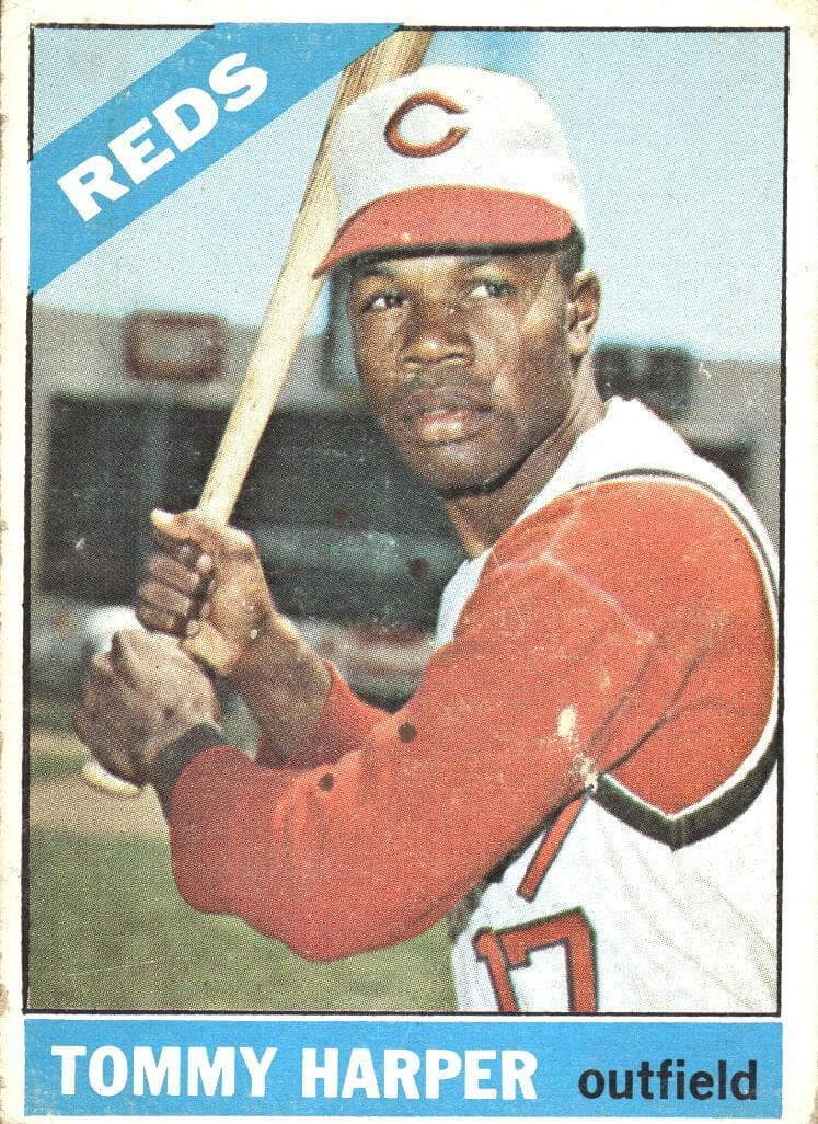Tommy Harper 1966 topps Topps Venezuelan