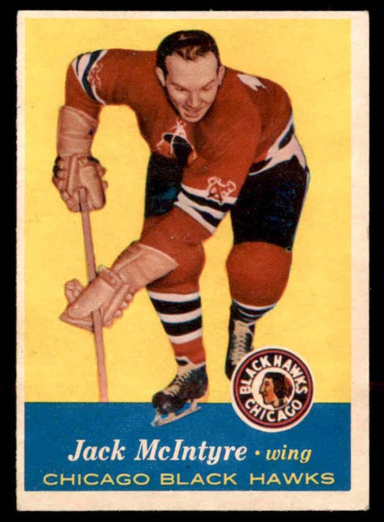 Jack McIntyre 1957 topps Topps