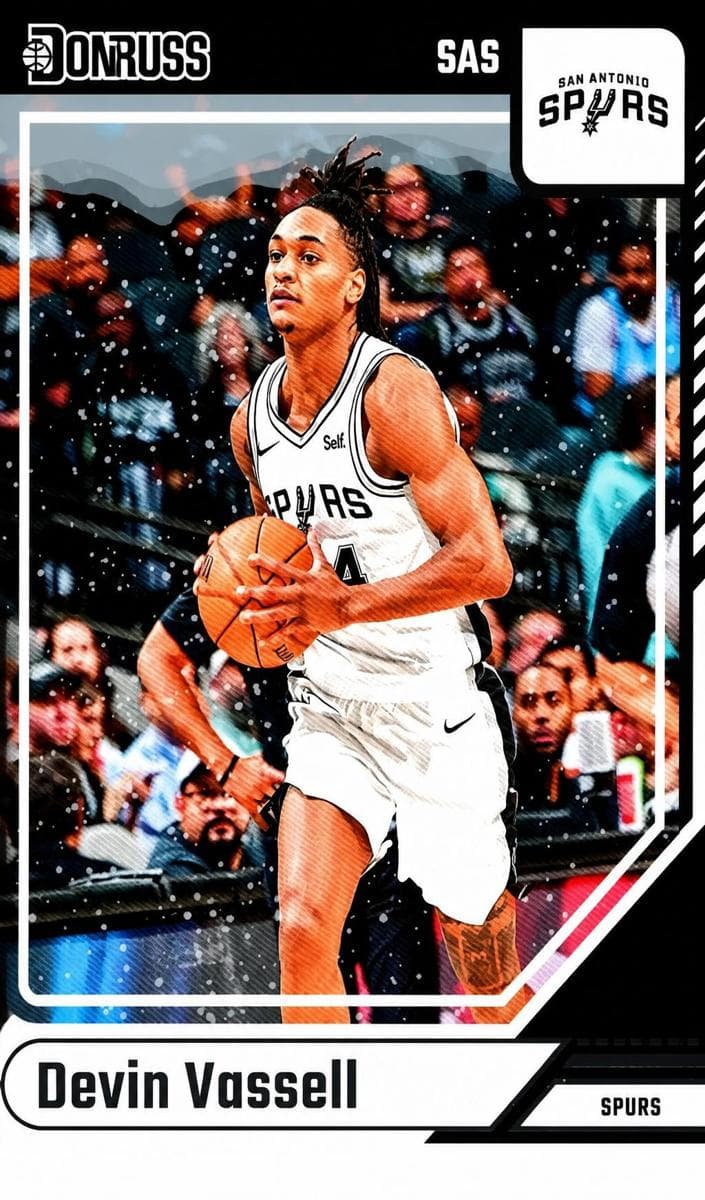 Devin Vassell 2024 panini Donruss