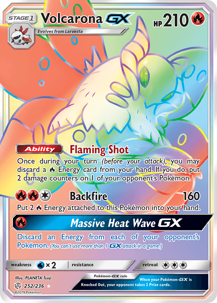 Volcarona GX #252
