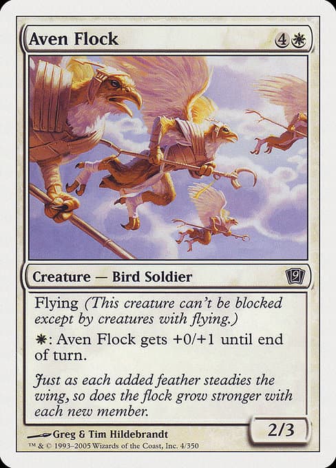 Aven Flock 2001 Magic: The Gathering