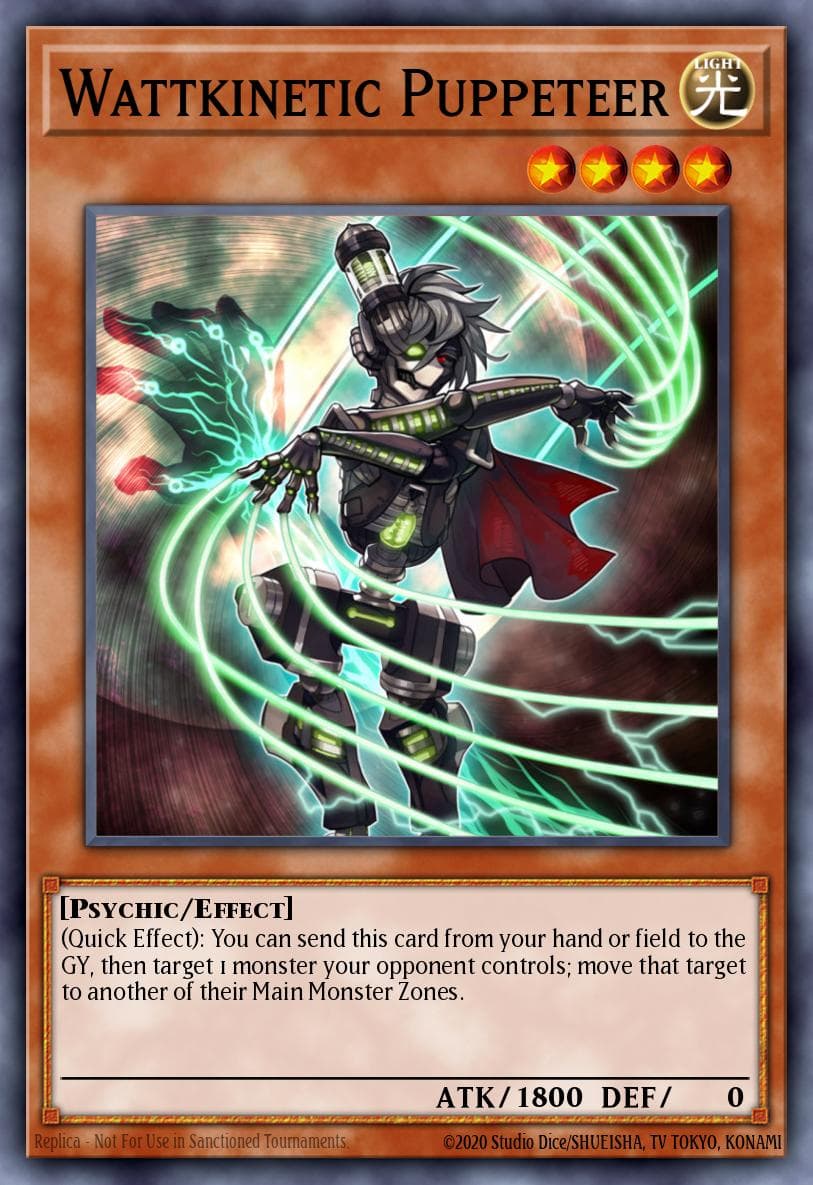Wattkinetic Puppeteer 2018 Yu-Gi-Oh! 2018 Mega-Tin Mega Pack