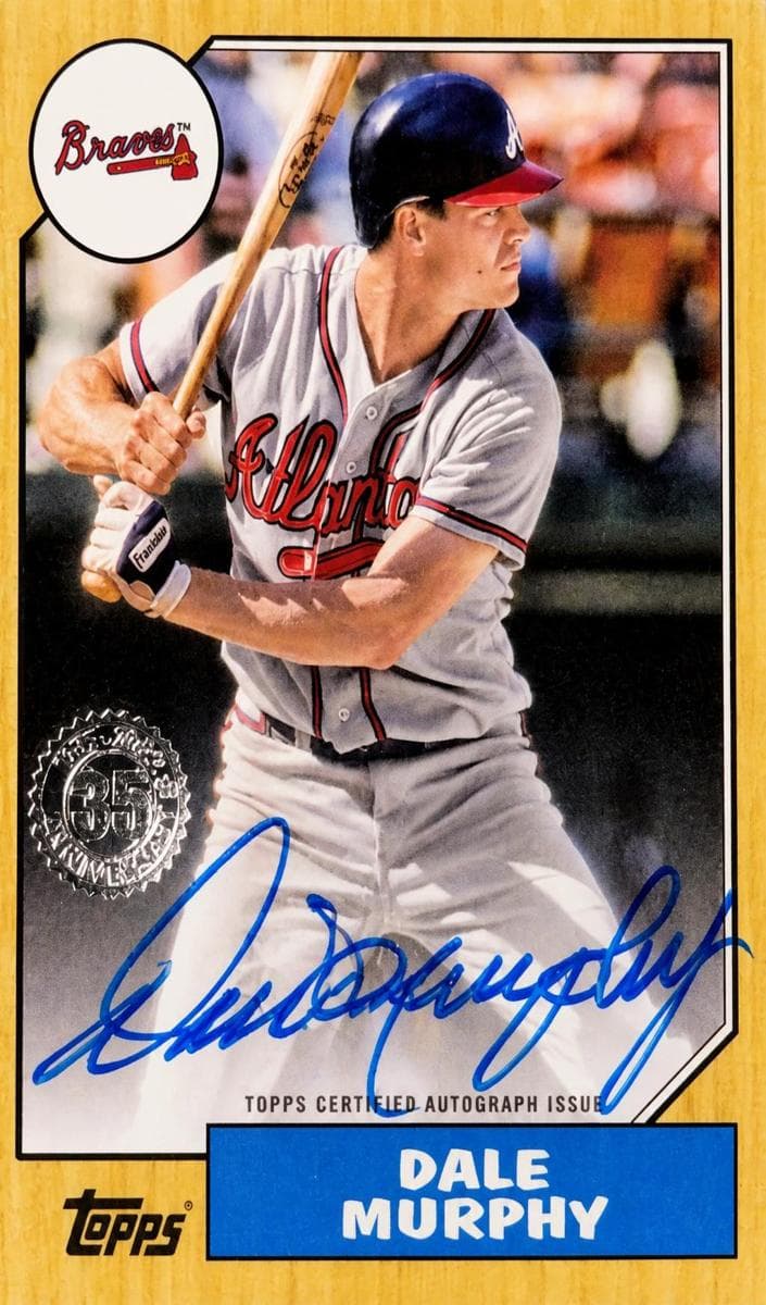 Dale Murphy 2022 topps Topps