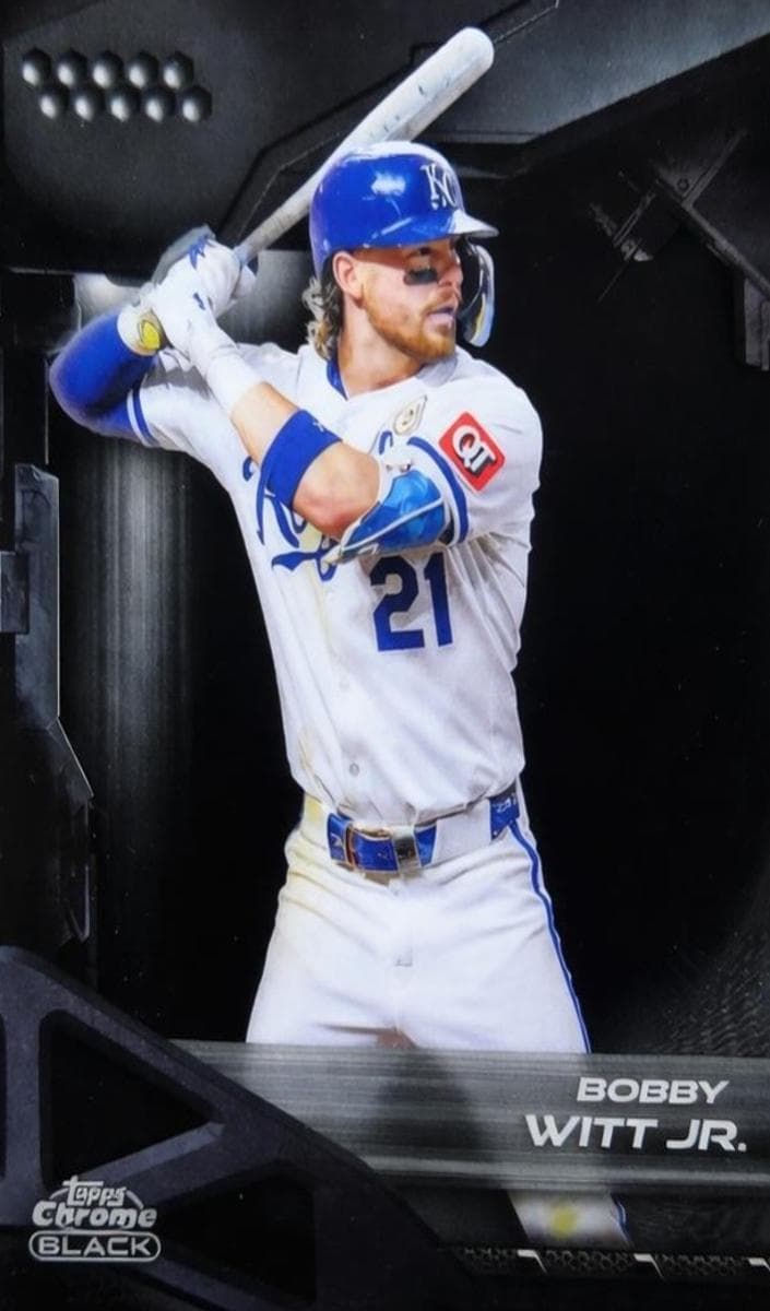 Bobby Witt Jr. 2026 topps Topps Chrome Black
