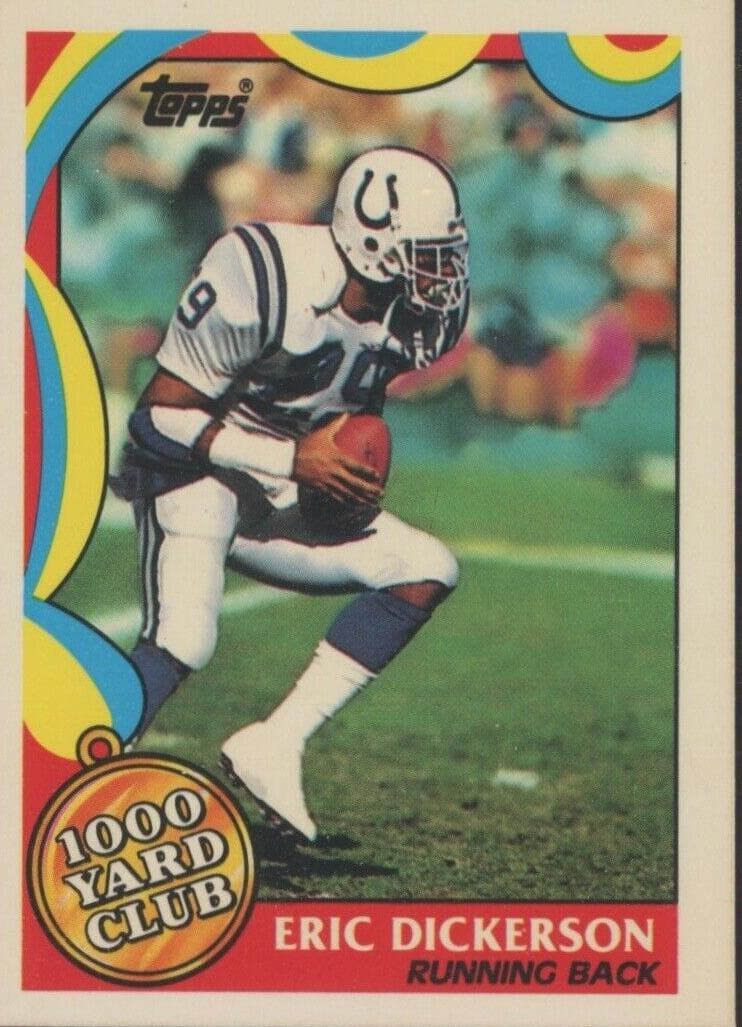 Eric Dickerson 1989 topps Topps