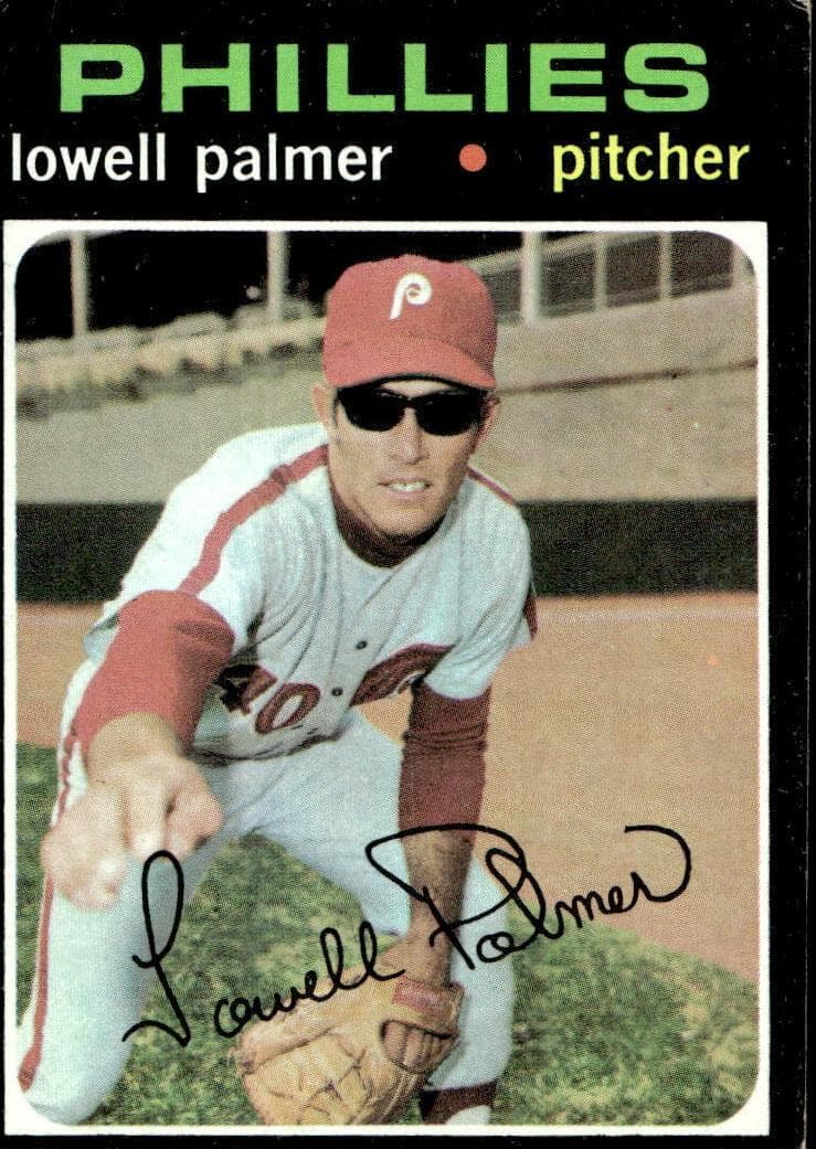 Lowell Palmer 1971 topps Topps