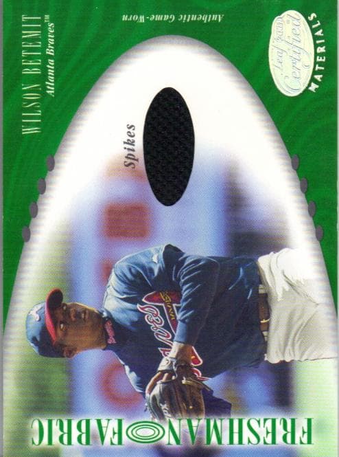 Wilson Betemit 2001 leaf Leaf Certified Materials