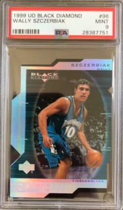 Wally Szczerbiak 1999 upper-deck Black Diamond