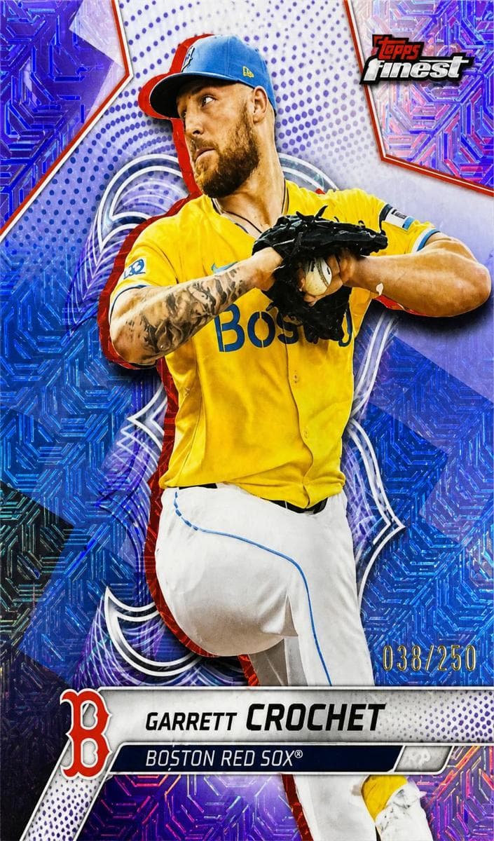 Garrett Crochet 2025 bowman Bowman Best