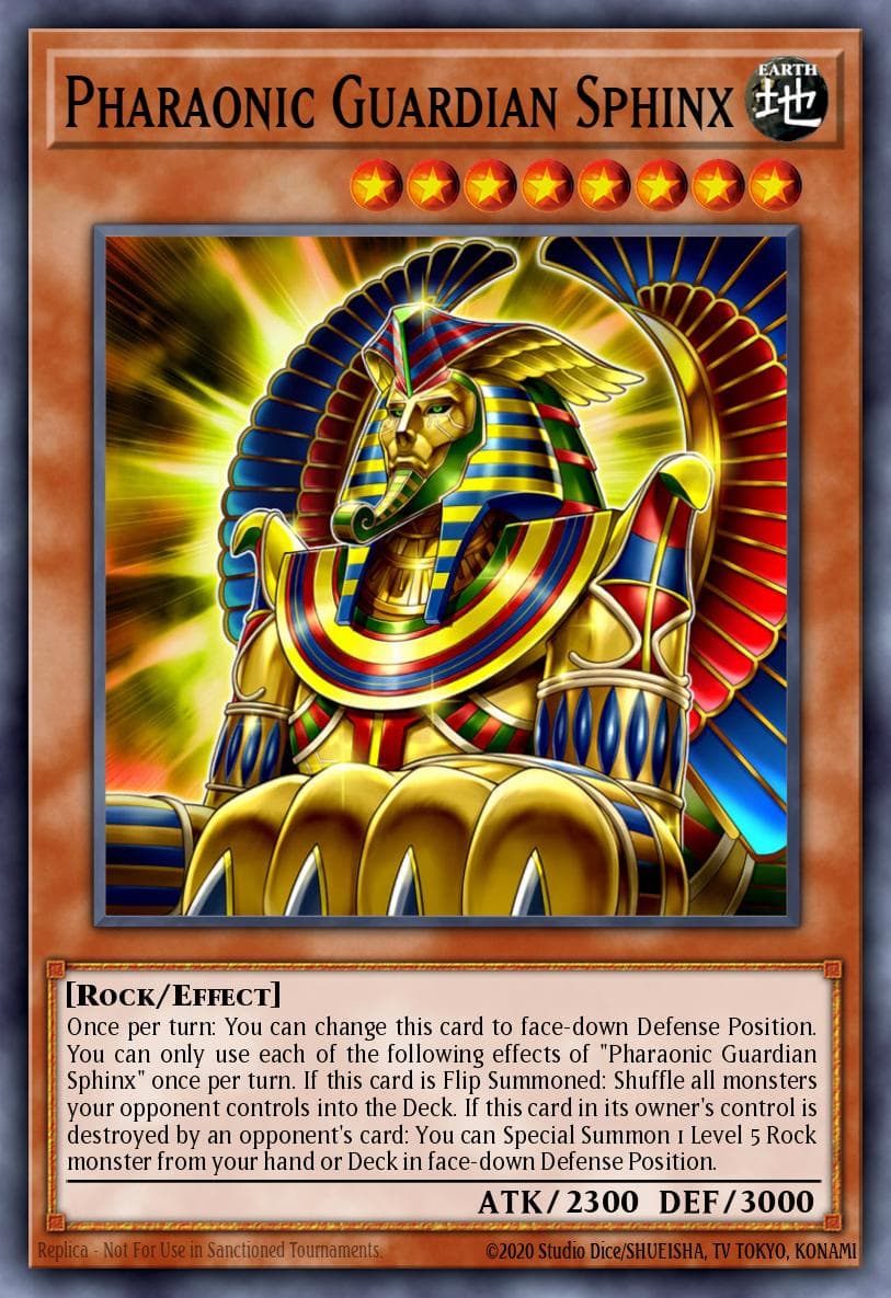 Pharaonic Guardian Sphinx #LIOV-EN024