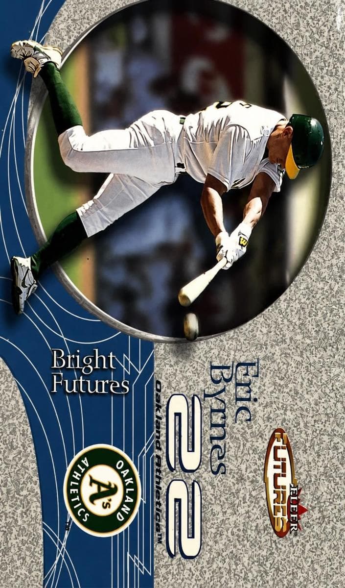 Eric Byrnes 2001 fleer Fleer Futures
