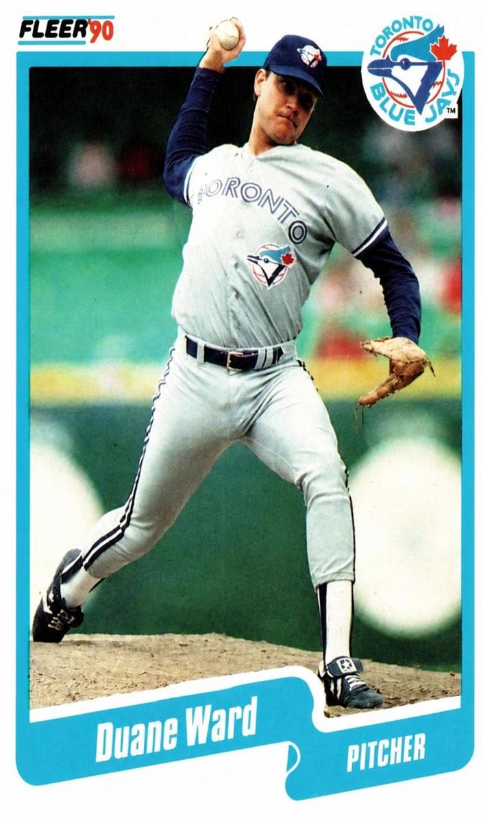 Duane Ward 1990 fleer