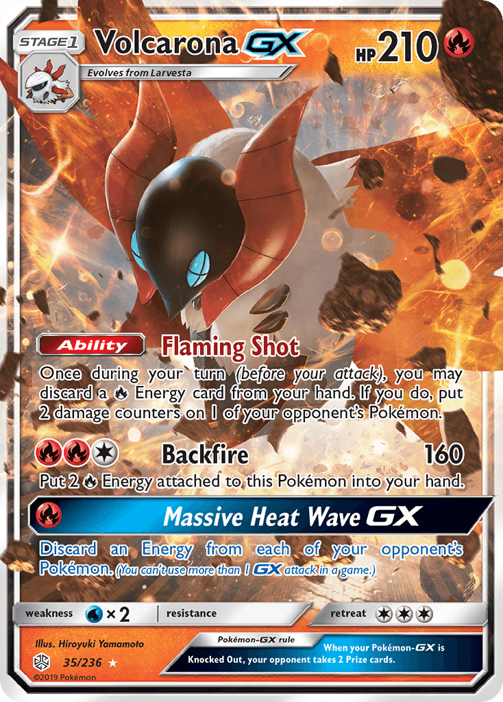Volcarona GX #35