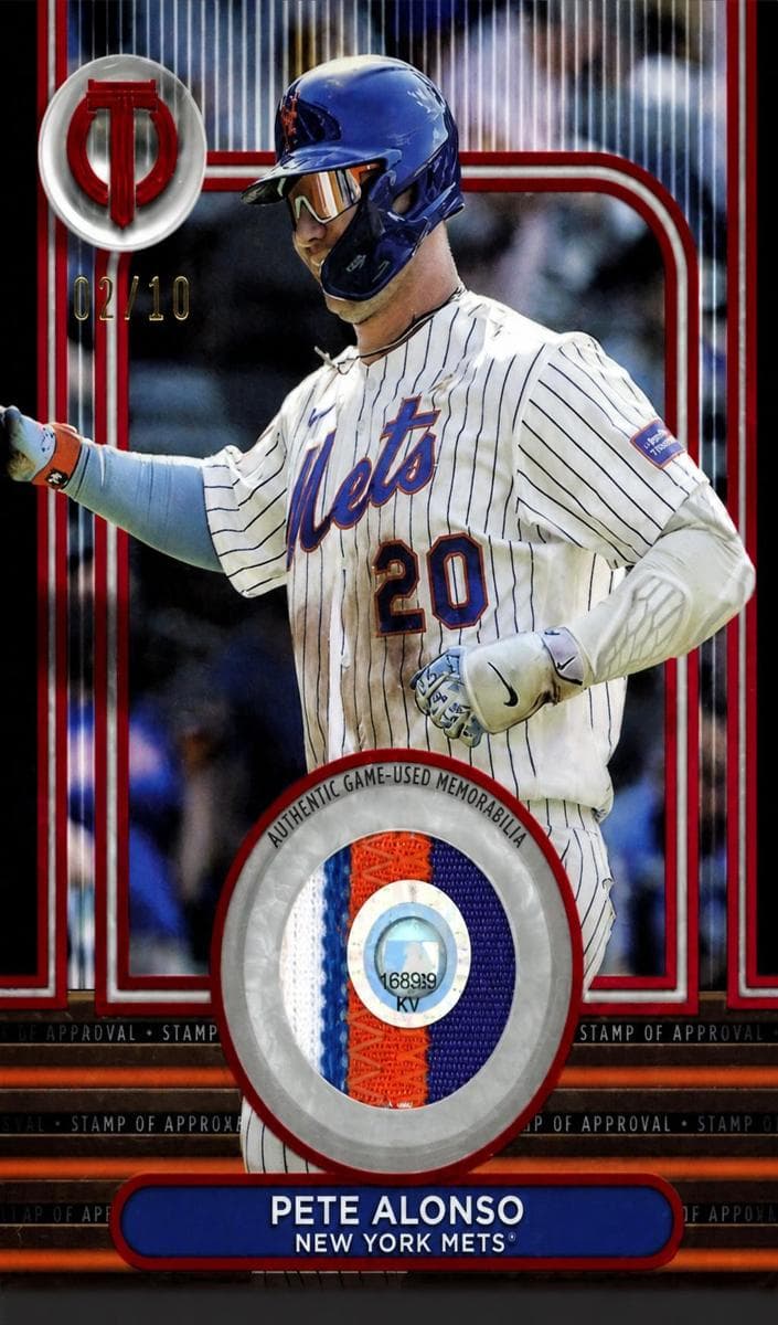 Pete Alonso 2024 topps Topps Tribute