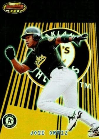 Jose Ortiz 2001 bowman Bowman's Best