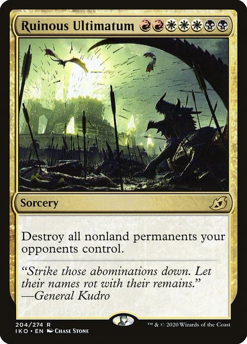 Ruinous Ultimatum 2024 Magic: The Gathering Special Guests Borderless