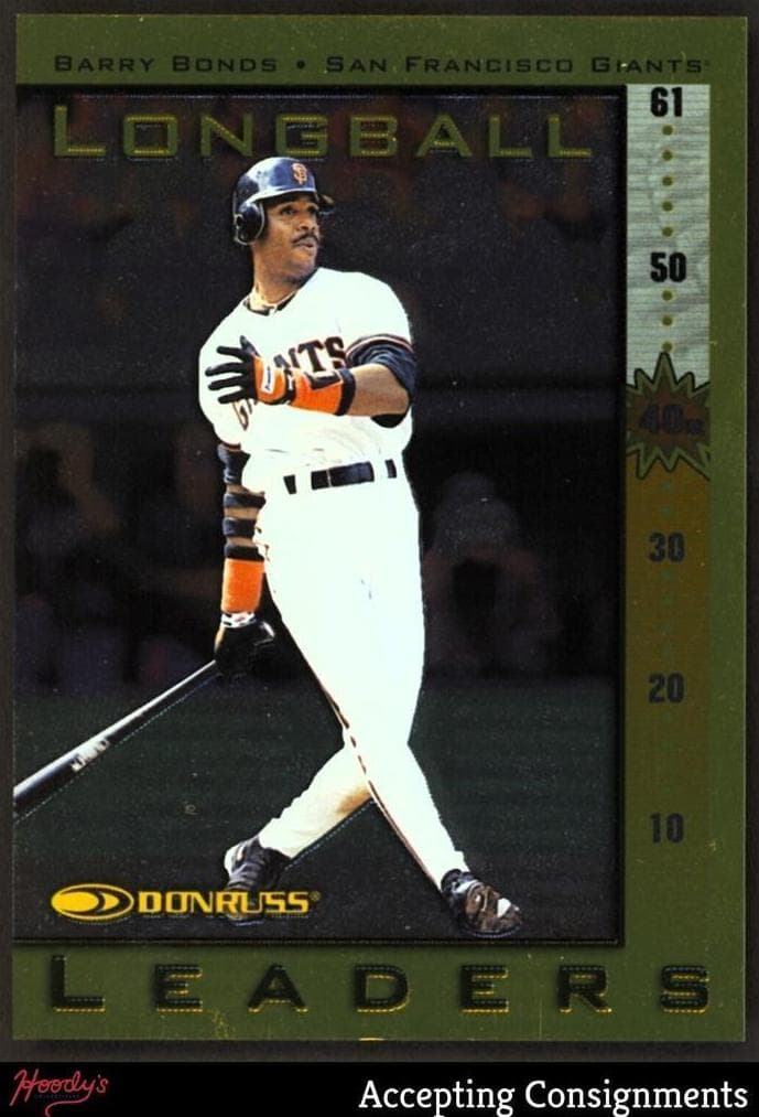 Barry Bonds 1998 panini Donruss