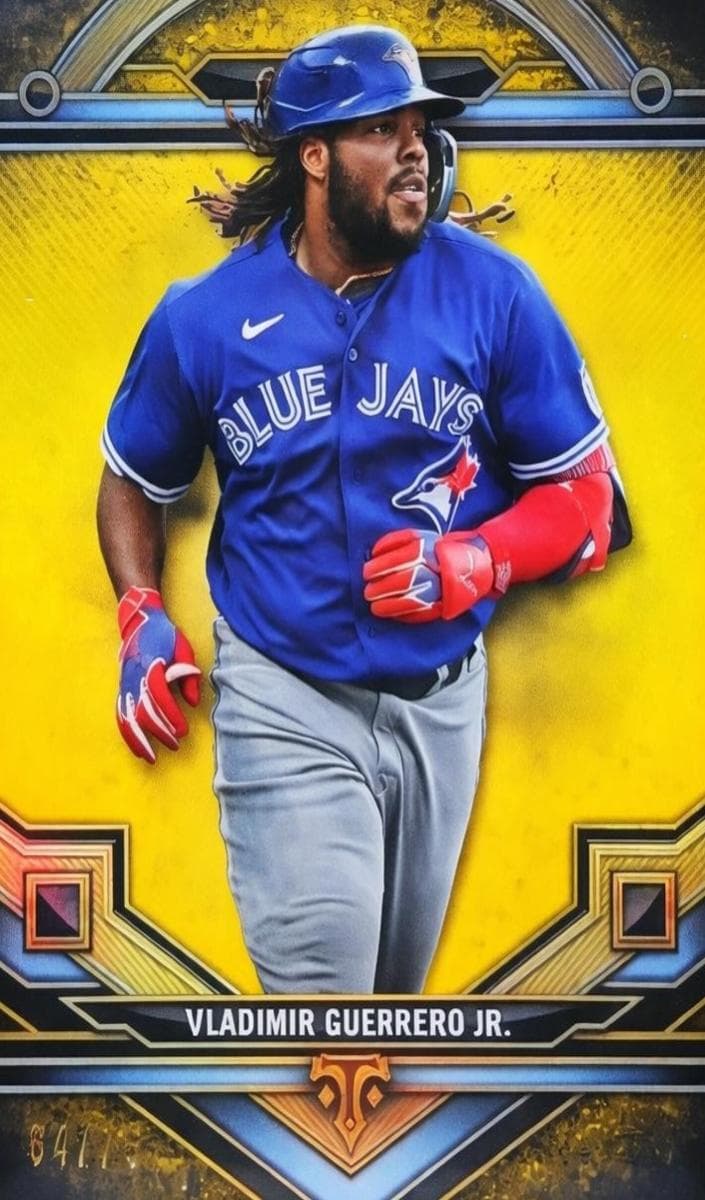 Vladimir Guerrero Jr. 2024 topps Topps Triple Threads