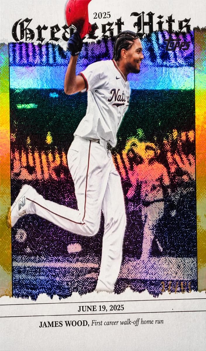 James Wood 2026 topps Topps